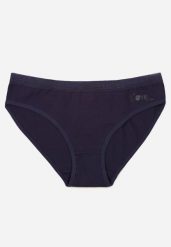 Granatowe Majtki Figi z Bawełny z Napisem Love Adririn. Niebieskie majtki damskie Renee, z bawełny. Za 6.99 zł.