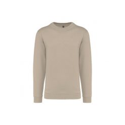 Bluza z okrągłym dekoltem Kariban. Białe bluzy damskie KARIBAN, uniwersalny, bez wzorów, z bawełny, bez ramiączek, bez kaptura. Za 128.50 zł.
