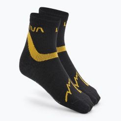 Skarpety La Sportiva Snowrun. Czarne skarpetki damskie La Sportiva, bez wzorów, z elastanu. Za 119.99 zł.