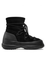 Moon Boot Śniegowce Luna Boot Suede 80D2480030 Czarny. Czarne śniegowce damskie Moon Boot, ze skóry, bez zapięcia. Za 1,049.00 zł.