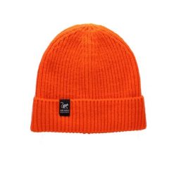 Czapka dzianinowa – z obszyciem /uniwersalny (Pomarańczowy). Żółte czapki damskie SURF MONKEY, na zimę, bez wzorów, z dzianiny. Za 119.95 zł.