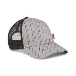Puma Czapka Academy Aop Trucker 02436210. Szare czapki damskie Puma, bez wzorów, sportowe. Za 54.99 zł.