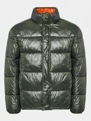 Lindbergh Kurtka zimowa 30-301110 Zielony Relaxed Fit. Zielone kurtki męskie Lindbergh, na zimę, m, bez wzorów, z syntetyku, bez kaptura. Za 389.99 zł.