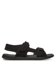 Lasocki Sandały CANTO-01 MI18 Czarny. Czarne sandały męskie Lasocki, bez wzorów, z nubiku, bez zapięcia. Za 149.99 zł.
