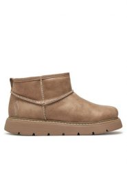 Skechers Śniegowce Keepsakes Lite 169018/TPE Brązowy. Brązowe śniegowce damskie Skechers, ze skóry, bez zapięcia. Za 239.99 zł.