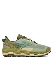 Mizuno Buty do biegania Wave Mujin 11 J1GJ2570 Khaki. Brązowe buty sportowe męskie Mizuno, bez wzorów, z materiału, bez zapięcia, do biegania. Za 689.99 zł.