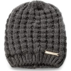 Czapka TRUSSARDI JEANS - Hat Knitted 59Z00033 E280. Szare czapki damskie TRUSSARDI JEANS, bez wzorów, z jeansu. Za 169.00 zł.