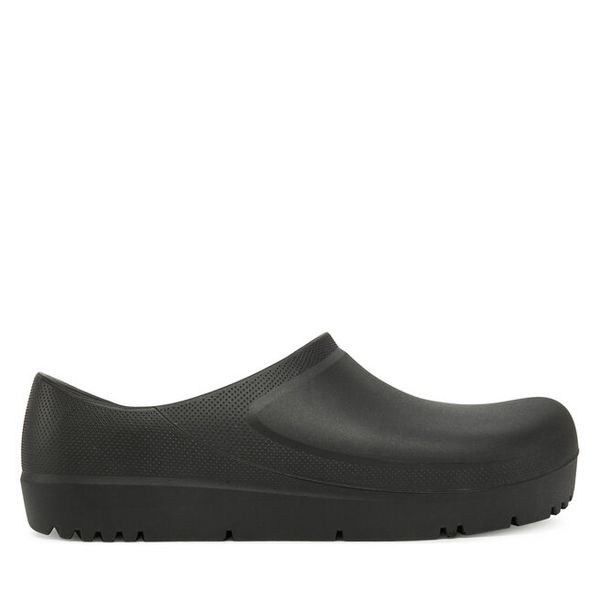 Klapki Birkenstock. Czarne klapki damskie Birkenstock, bez wzorów, bez zapięcia. Za 299.99 zł.