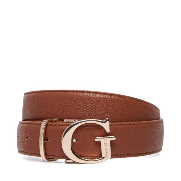 Pasek Guess. Brązowe paski damskie Guess, z aplikacjami. Za 234.99 zł.