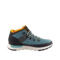 Buty trekkingowe Timberland Sprint Trekker Teal. Zielone trekkingi męskie Timberland, z gumy, bez zapięcia. Za 616.35 zł.