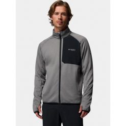 Sweter męski Columbia Triple Canyon Grid FZ II. Szare swetry męskie Columbia, m, bez wzorów, sportowe, bez kołnierzyka, bez ramiączek. Za 389.00 zł.