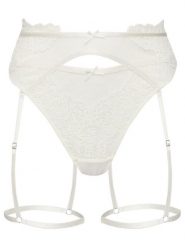 Hunkemöller Stringi 302384 Écru. Majtki damskie Hunkemöller, z syntetyku. Za 59.99 zł.