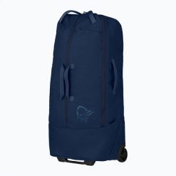 Torba podróżna NORRONA Norrøna Duffel 80. Niebieskie torby podróżne damskie NORRONA, bez wzorów, z materiału. Za 859.99 zł.