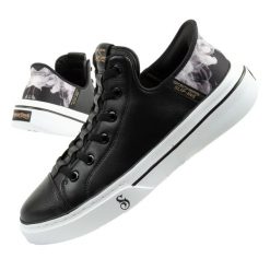 Buty trampki sportowe wsuwane męskie Skechers Snoop Dogg. Czarne buty sportowe męskie Skechers, bez wzorów, sportowe, bez zapięcia. Za 365.49 zł.