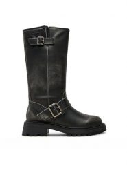 Pepe Jeans Botki PLS50566 Czarny. Czarne botki damskie Pepe Jeans, bez wzorów, z jeansu, bez obcasa, na płaskiej podeszwie, bez zapięcia. Za 779.99 zł.