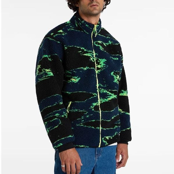 Kurtka VANS SLIP STREAM FULL ZIP J Czarny. Czarne kurtki męskie Vans, m, bez wzorów, z tkaniny, bez kaptura. Za 410.99 zł.