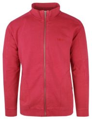 Wygodna Bluza na Zamek - Pioneer - Czerwona. Czerwone bluzy męskie Pioneer, l, bez wzorów, z bawełny, casualowe, bez ramiączek, bez kaptura. Za 219.00 zł.