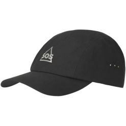 Czapka z daszkiem SOS Ash. Szare czapki damskie SOS, bez wzorów, sportowe. Za 184.00 zł.