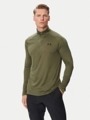 Under Armour Koszulka techniczna Ua Tech™ 1328495 Zielony ciemny Loose Fit. Zielone koszulki sportowe męskie Under Armour, m, bez wzorów, z syntetyku, bez ramiączek, na fitness i siłownię. Za 161.99 zł.