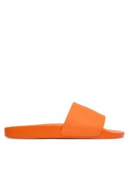 Polo Ralph Lauren Klapki 809P07314004 Pomarańczowy. Brązowe klapki męskie Polo Ralph Lauren, bez wzorów, z gumy, bez zapięcia. Za 329.99 zł.