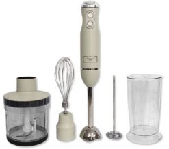 Blender ręczny 4w1 - SMUKEE Vintage 700W Kremowy. Białe blendery MPTECH. Za 1,190.00 zł.
