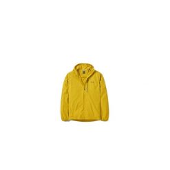 Kurtka softshell męska Borealis Alpine Hoody. Żółte kurtki sportowe męskie RAB, l, bez wzorów, z softshellu, z kapturem, trekkingowe. Za 539.99 zł.