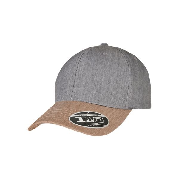 Czapka Flexfit 110 Melange Mix. Szare czapki damskie FLEXFIT, bez wzorów, eleganckie. Za 106.70 zł.