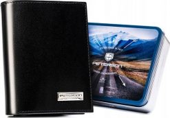 Peterson Praktyczny Skórzany męski portfel Peterson z RFID NoSize. Portfele męskie Peterson, bez wzorów. Za 103.96 zł.