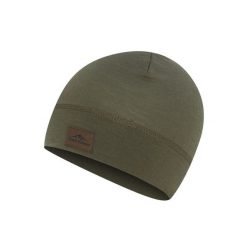 Czapka Beanie z wełny merynosa Unisex Fjord Nansen Light Merinoull. Zielone czapki damskie FJORD NANSEN, bez wzorów, z wełny. Za 104.99 zł.