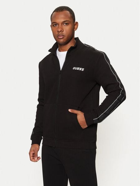 Guess Bluza Mickey Z2YQ10 KB3P2 Czarny Regular Fit. Czarne bluzy męskie Guess, m, z aplikacjami, z syntetyku, bez ramiączek, bez kaptura. Za 435.00 zł.