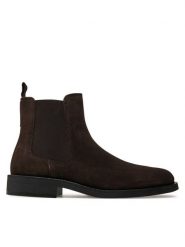 Gant Sztyblety 29653753 Brązowy. Brązowe botki męskie GANT, bez wzorów, ze skóry, bez obcasa, bez zapięcia. Za 559.99 zł.
