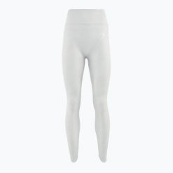 Legginsy treningowe damskie Gymshark Vital Rise. Szare legginsy damskie GYMSHARK, bez wzorów. Za 149.99 zł.