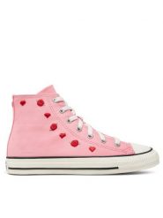 Converse Trampki Chuck Taylor All Star Valentine'S Day A12624C Różowy. Czerwone trampki i tenisówki damskie Converse, bez wzorów, z materiału, bez zapięcia. Za 189.99 zł.