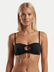 Roxy Góra od bikini Solid Essentials ERJX305692 Czarny. Czarne bikini Roxy, bez wzorów, z syntetyku. Za 149.99 zł.