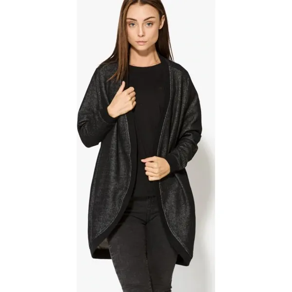 Confront Bluza Dhalia , czarny, rozmiar S. Czarne bluzy damskie Confront, s, bez wzorów, z bawełny, bez ramiączek, bez kaptura. W wyprzedaży za 99.99 zł.