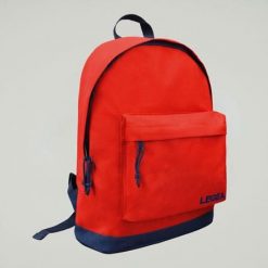 Plecak sportowy PALERMO czerwony 31 x 40 x 12 cm. Niebieskie plecaki męskie Legea, bez wzorów, z materiału, sportowe. Za 52.00 zł.
