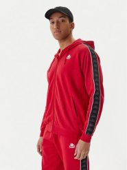 Kappa Bluza Banda Zamin 3 331U3ZW Czerwony Regular Fit. Czerwone bluzy męskie Kappa, m, bez wzorów, z bawełny, bez ramiączek, bez kaptura. Za 229.99 zł.