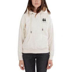 Damska bluza z kapturem Fundango Haley. Białe bluzy damskie FUNDANGO, xl, bez wzorów, casualowe, bez ramiączek, z kapturem. Za 239.90 zł.