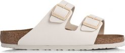 Klapki Birkenstock Arizona Birko-Flor. Klapki damskie Birkenstock, bez wzorów, bez zapięcia. Za 603.65 zł.