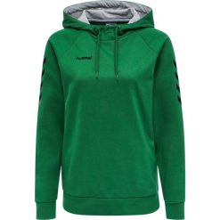 Bluza do piłki ręcznej damska Hummel hml GO z kapturem. Zielone bluzy damskie Hummel, s, bez wzorów, eleganckie, bez ramiączek, z kapturem. W wyprzedaży za 180.00 zł.