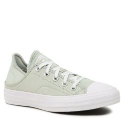 Trampki Converse. Brązowe trampki i tenisówki damskie Converse, bez wzorów, bez zapięcia. Za 419.99 zł.