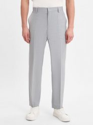 HUGO Mężczyźni - Spodnie garniturowe - Teagan Mężczyźni Modern Fit szary, 50. Szare garnitury męskie Hugo, m, bez wzorów, biznesowe. Za 429.95 zł.