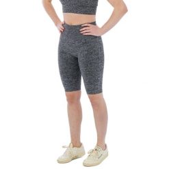 Krótkie legginsy sportowe dla kobiet Xtreme Sportswear Antracyt melanż. Szare legginsy damskie XTREME SOCKSWEAR, bez wzorów, z materiału. Za 125.82 zł.