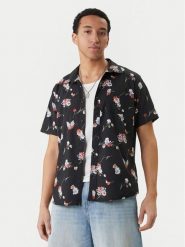 RVCA Koszula Morning Glory AVYWT00490 Czarny Regular Fit. Czarne koszule męskie RVCA, m, bez wzorów, z bawełny, bez kołnierzyka, bez ramiączek. Za 299.99 zł.