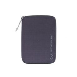 Portfel Lifeventure Recycled RFiD Mini Travel Wallet - navy. Niebieskie portfele męskie Lifeventure, bez wzorów. Za 129.99 zł.