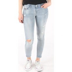 Diesel Skinzee Dżinsy Niebieski. Niebieskie jeansy damskie Diesel, bez wzorów, z bawełny. Za 834.95 zł.