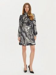 Artigli Sukienka koktajlowa ACAB000486 Czarny Regular Fit. Czarne sukienki damskie Artigli, bez wzorów, z syntetyku, wizytowe, bez kołnierzyka, bez ramiączek. Za 349.99 zł.
