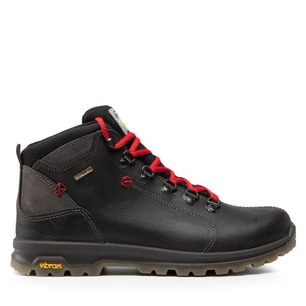 Trekkingi Grisport. Czarne botki męskie Grisport, bez zapięcia. Za 549.99 zł.