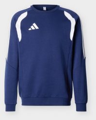 Adidas Bluza męska adidas Tiro 26 League Sweat Crew granatowo-biała KF5816 L. Białe bluzy męskie Adidas, l, bez wzorów, bez ramiączek, bez kaptura. Za 171.71 zł.