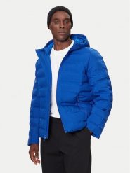 Calvin Klein Kurtka puchowa LV04LD521G Niebieski Regular Fit. Niebieskie kurtki męskie Calvin Klein, m, bez wzorów, z puchu, bez kaptura. Za 1,099.00 zł.